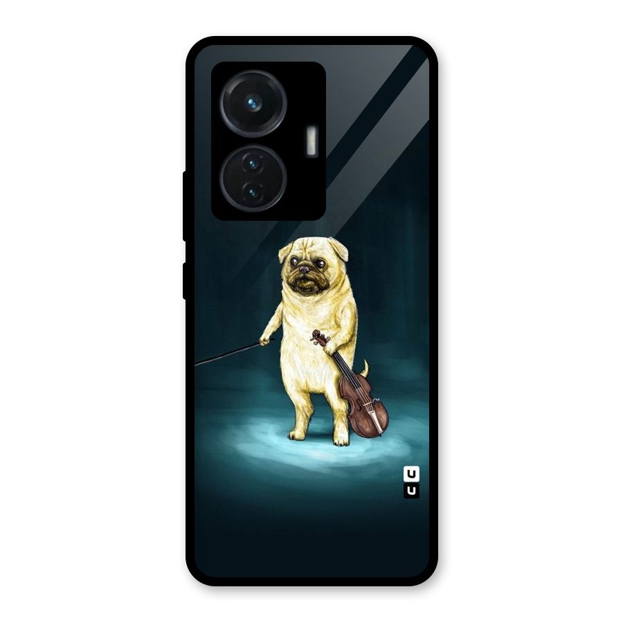 Violin Master Glass Back Case for Vivo T1 44W