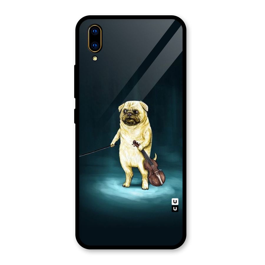 Violin Master Glass Back Case for Vivo V11 Pro