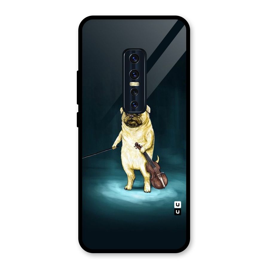 Violin Master Glass Back Case for Vivo V17 Pro