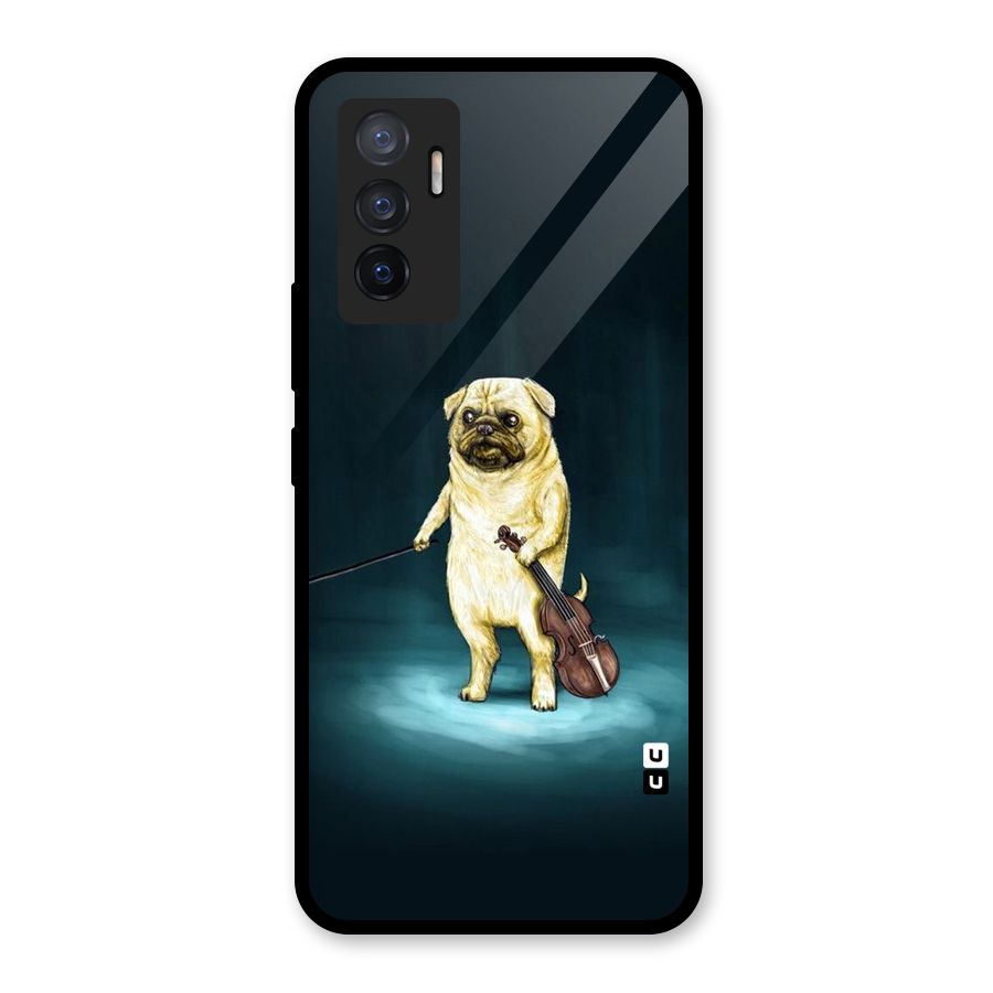 Violin Master Glass Back Case for Vivo V23e