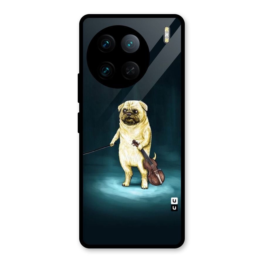 Violin Master Glass Back Case for Vivo X90 Pro
