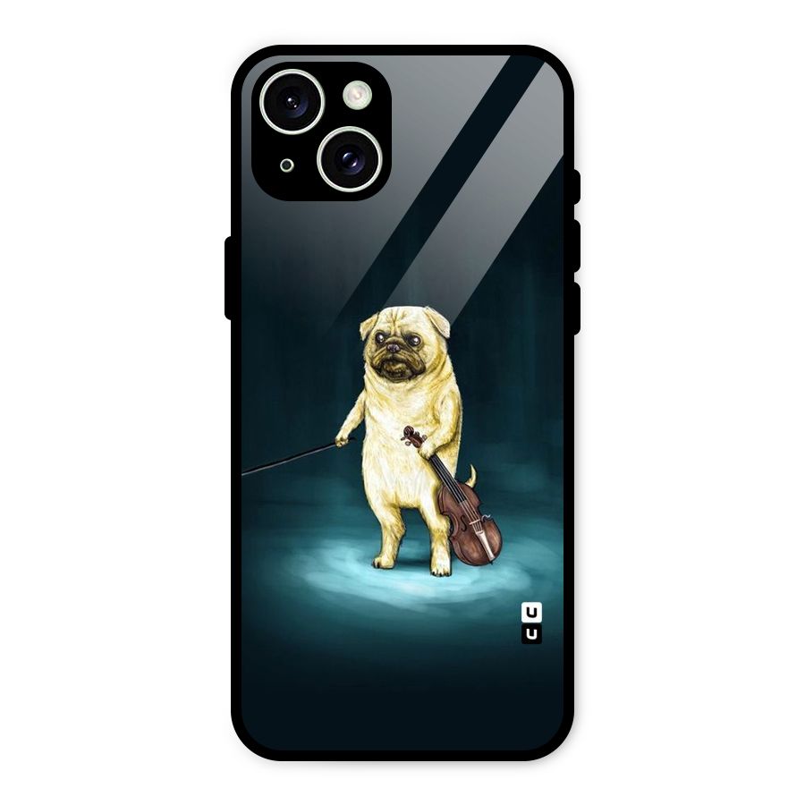 Violin Master Glass Back Case for iPhone 15 Plus