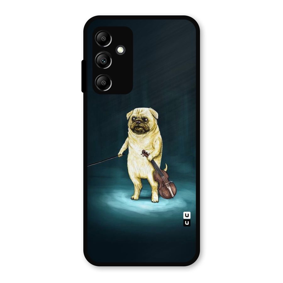 Violin Master Metal Back Case for Galaxy A14 5G