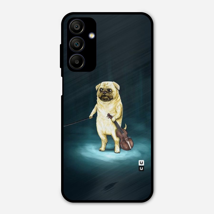 Violin Master Metal Back Case for Galaxy A15 5G