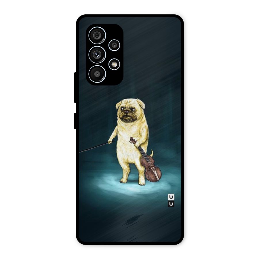 Violin Master Metal Back Case for Galaxy A53 5G