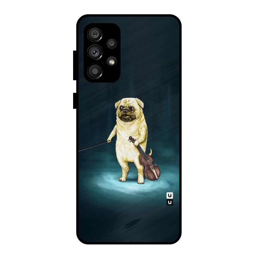 Violin Master Metal Back Case for Galaxy A73 5G