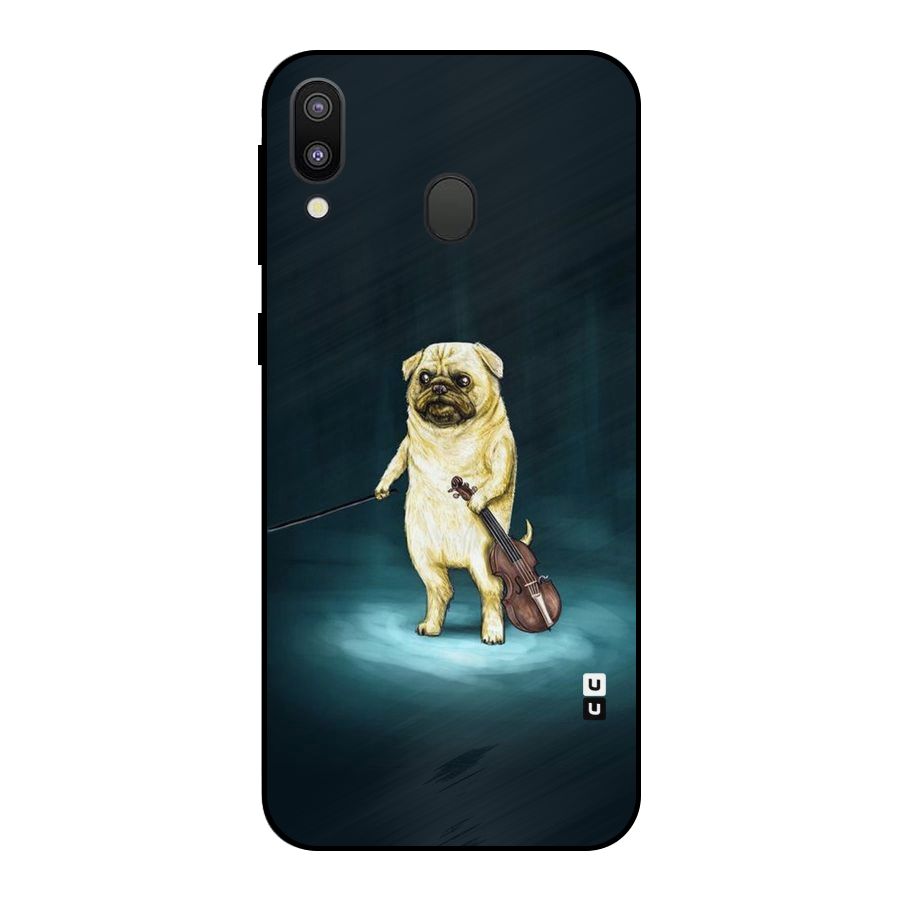 Violin Master Metal Back Case for Galaxy M20