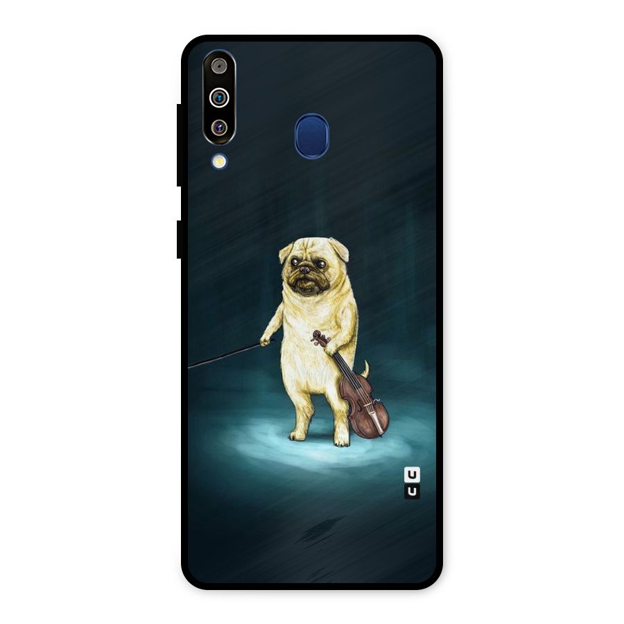 Violin Master Metal Back Case for Galaxy M30