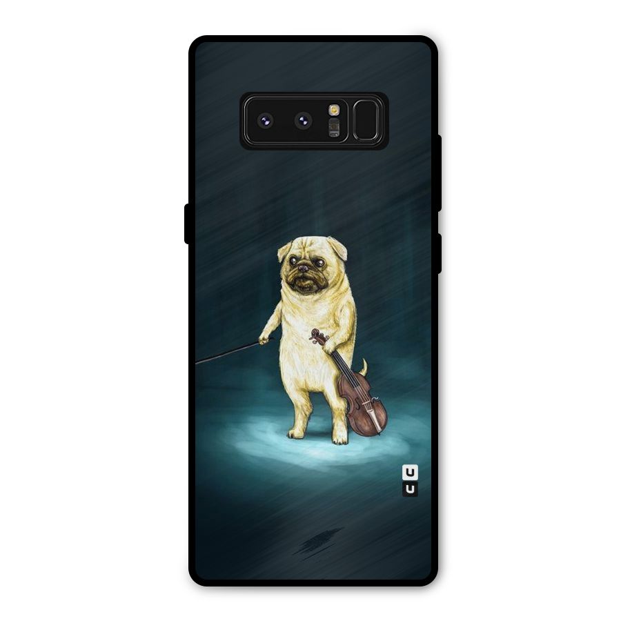 Violin Master Metal Back Case for Galaxy Note 8