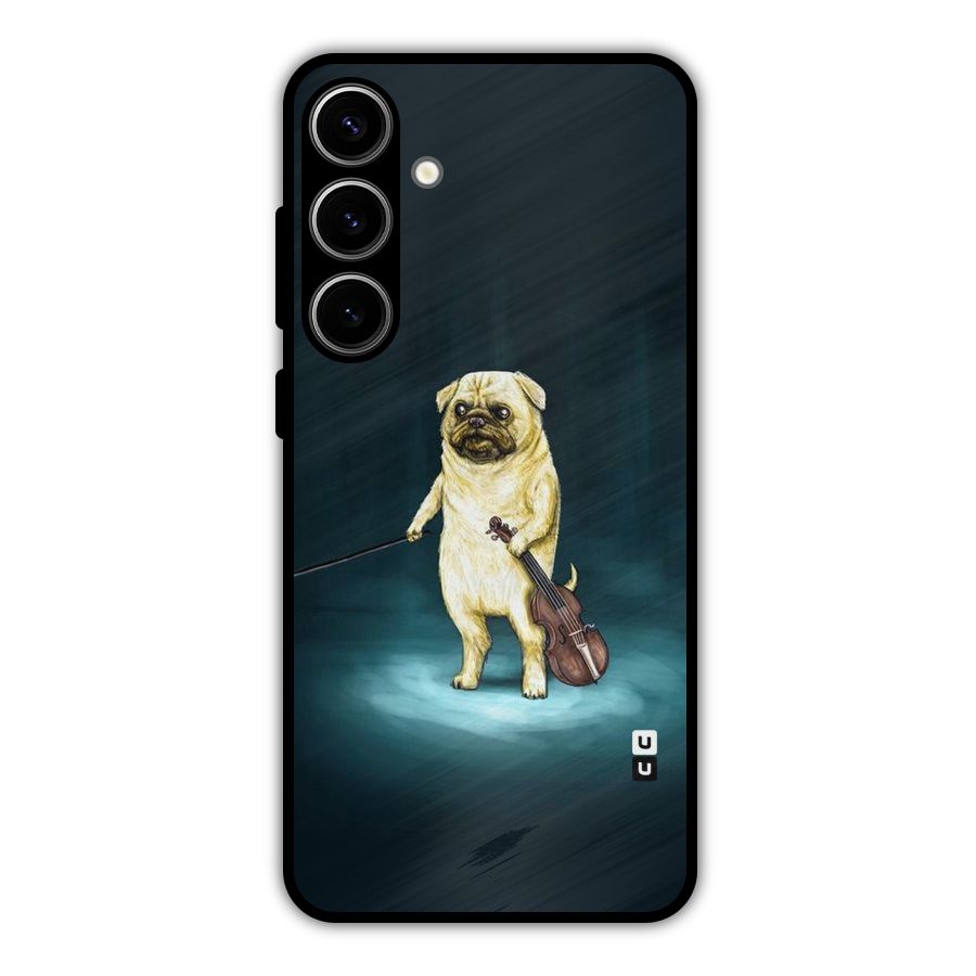 Violin Master Metal Back Case for Galaxy S24 Plus
