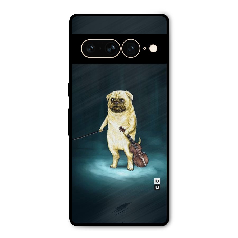 Violin Master Metal Back Case for Google Pixel 7 Pro