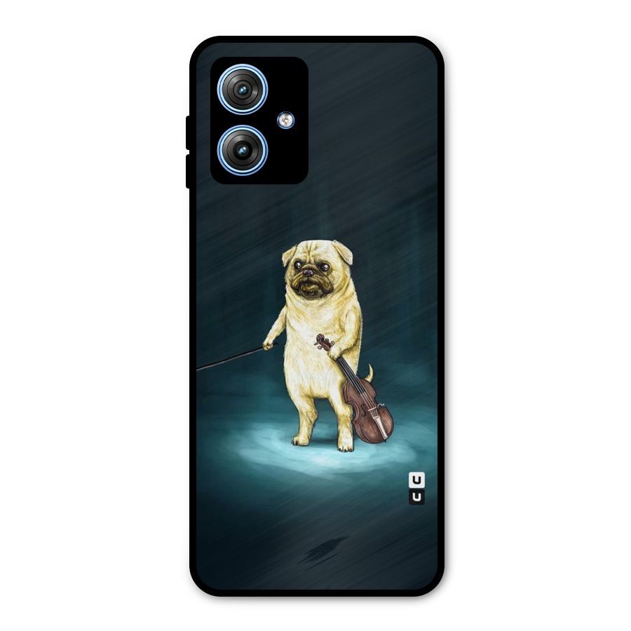 Violin Master Metal Back Case for Moto G54