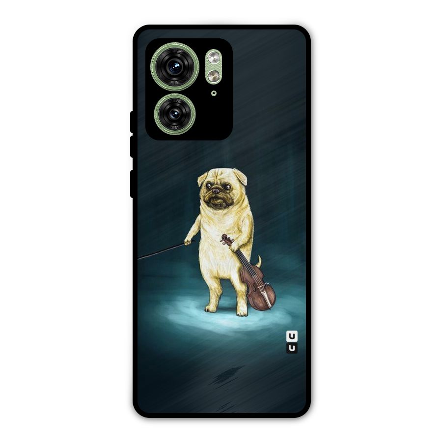 Violin Master Metal Back Case for Motorola Edge 40 5G