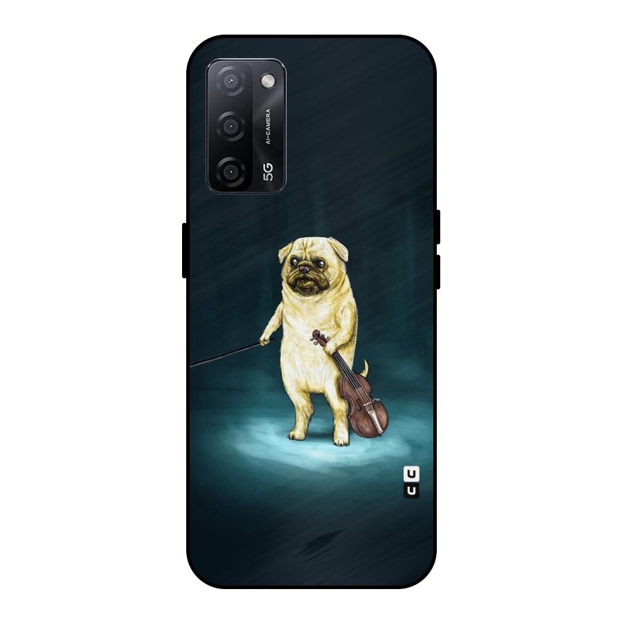 Violin Master Metal Back Case for Oppo A53s 5G