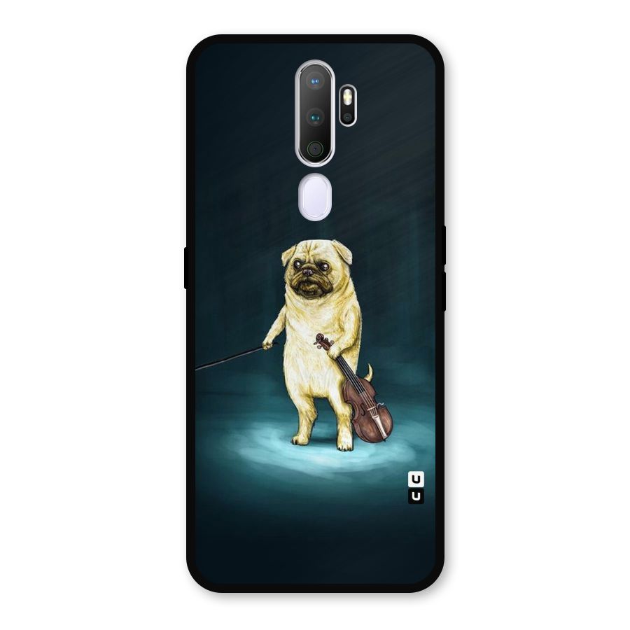 Violin Master Metal Back Case for Oppo A5 (2020)