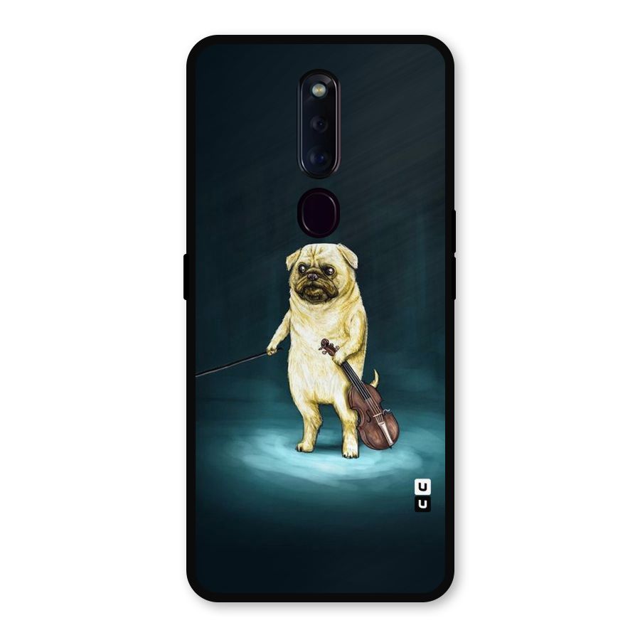 Violin Master Metal Back Case for Oppo F11 Pro