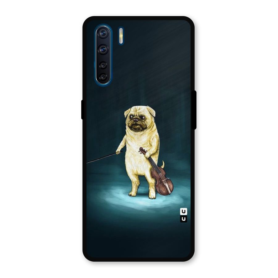 Violin Master Metal Back Case for Oppo F15