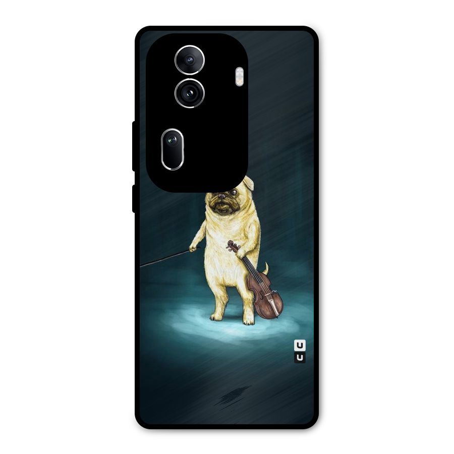 Violin Master Metal Back Case for Oppo Reno11 Pro 5G