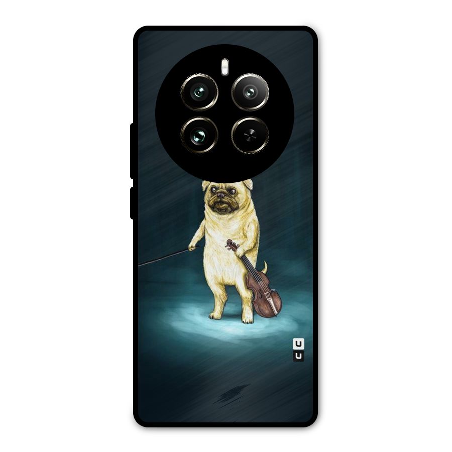 Violin Master Metal Back Case for Realme 12 Pro