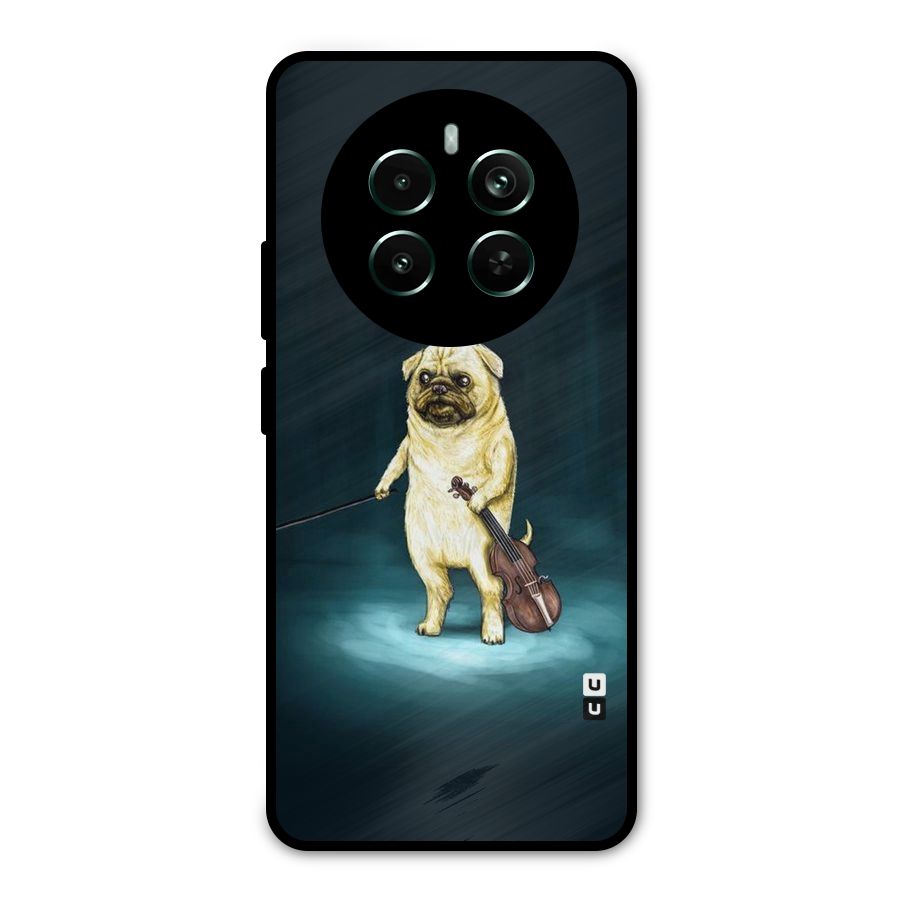 Violin Master Metal Back Case for Realme 12 Pro Plus