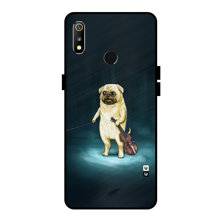 Violin Master Metal Back Case for Realme 3