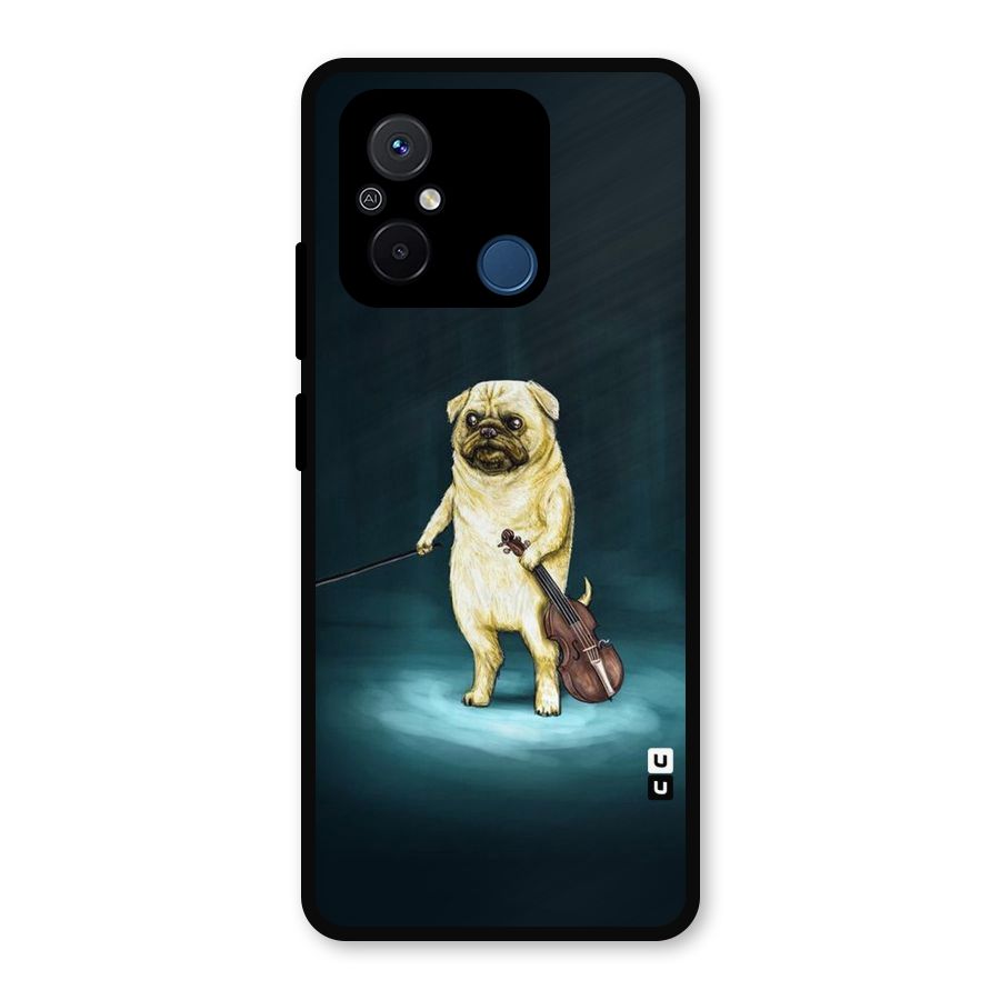 Violin Master Metal Back Case for Redmi 12C