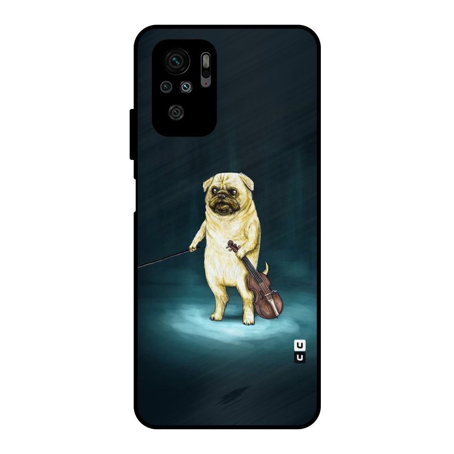 Violin Master Metal Back Case for Redmi Note 10S