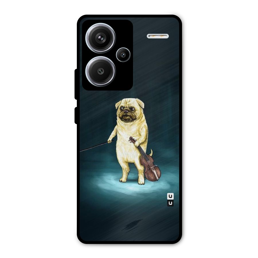 Violin Master Metal Back Case for Redmi Note 13 Pro Plus