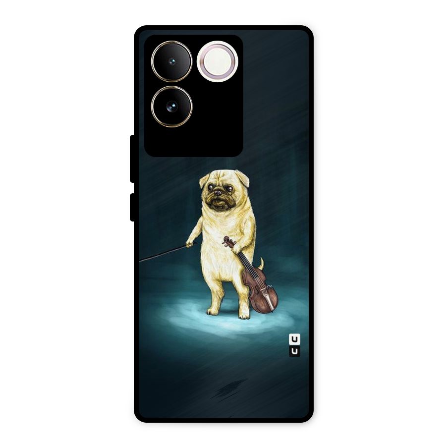 Violin Master Metal Back Case for Vivo T2 Pro