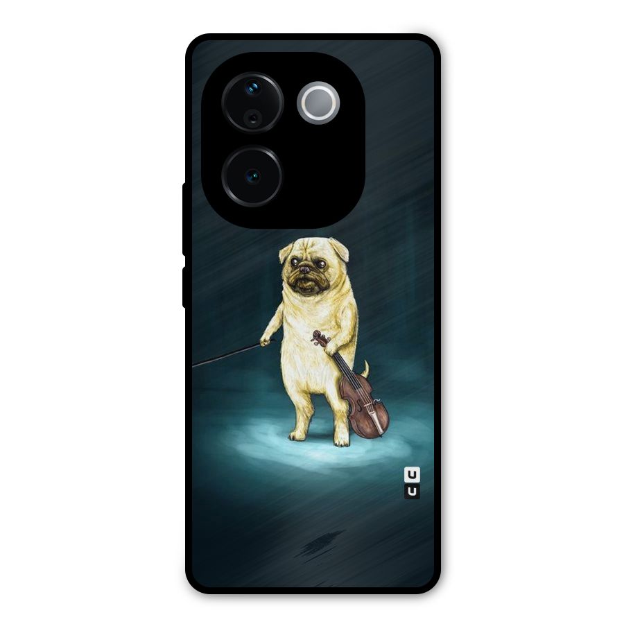 Violin Master Metal Back Case for Vivo T3 Pro
