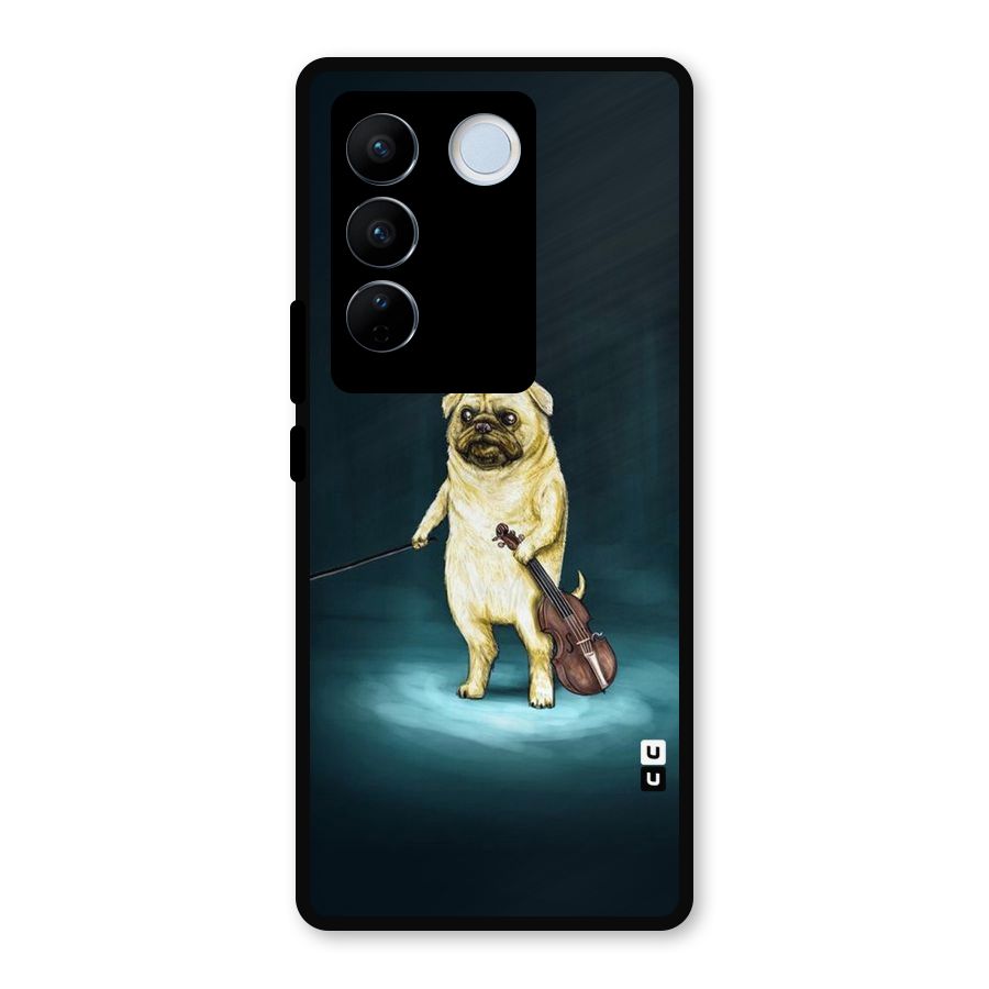 Violin Master Metal Back Case for Vivo V27