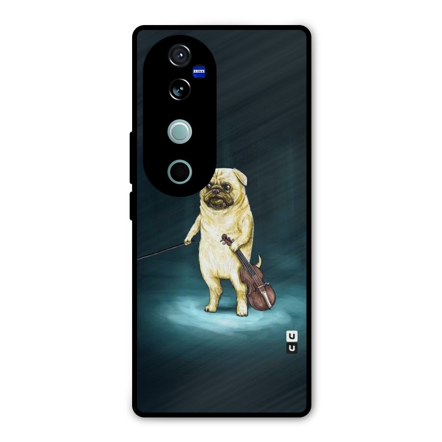 Violin Master Metal Back Case for Vivo V40 Pro