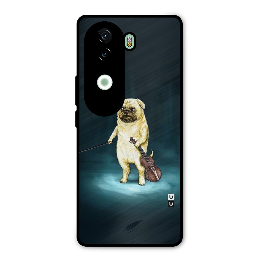 Violin Master Metal Back Case for Vivo V40e
