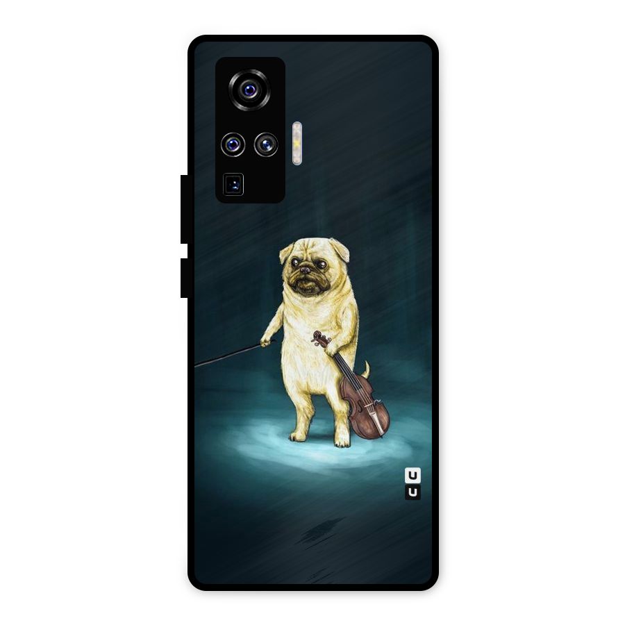Violin Master Metal Back Case for Vivo X50 Pro