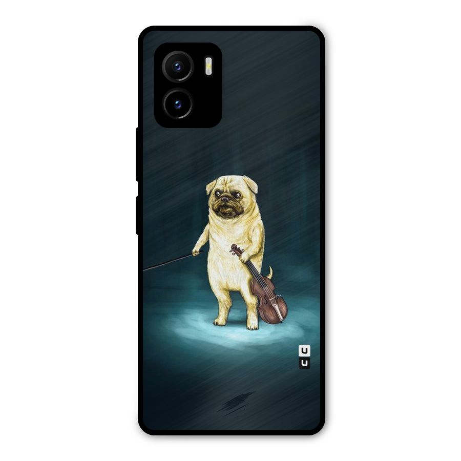 Violin Master Metal Back Case for Vivo Y15s