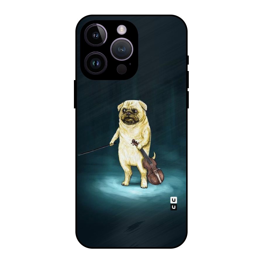 Violin Master Metal Back Case for iPhone 14 Pro Max