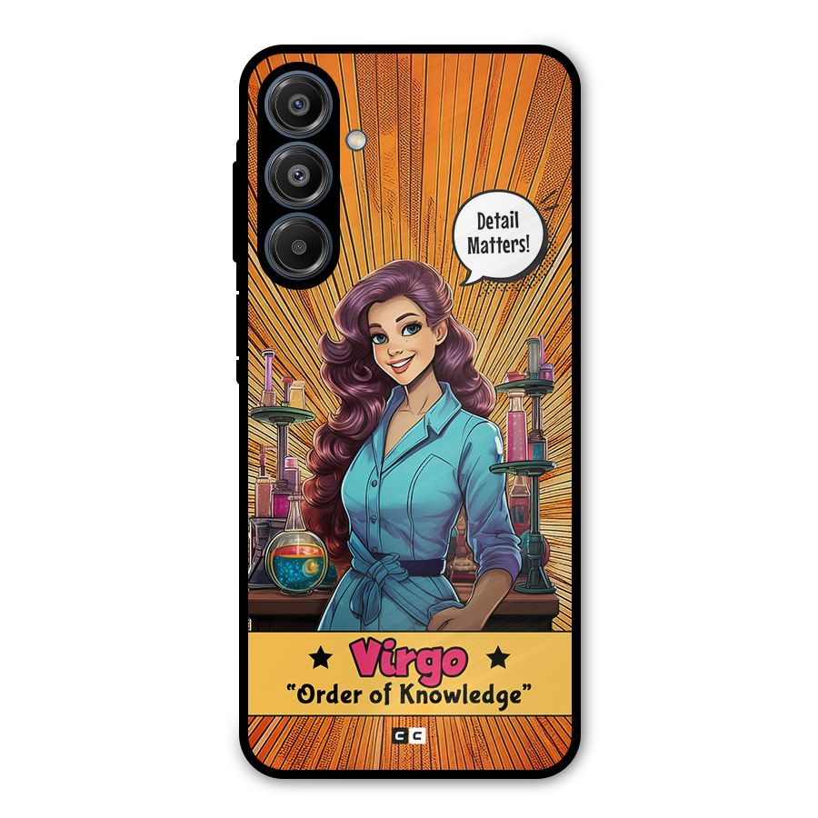 Virgo Order Metal Back Case for Galaxy A16 5G