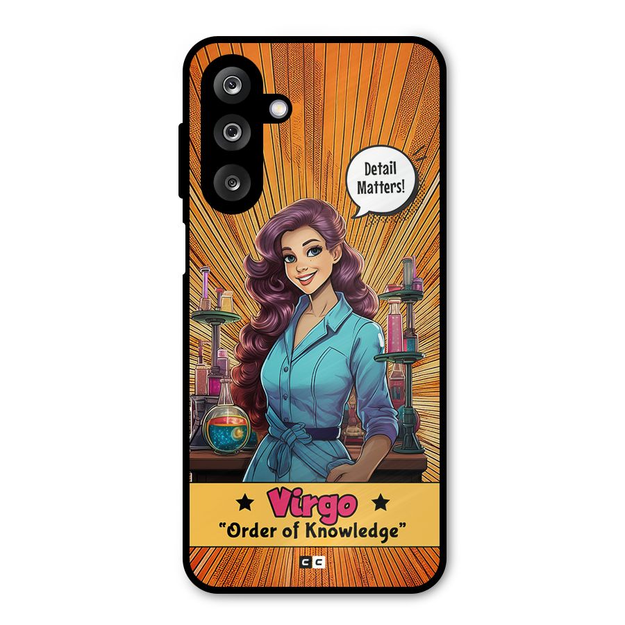 Virgo Order Metal Back Case for Galaxy M36