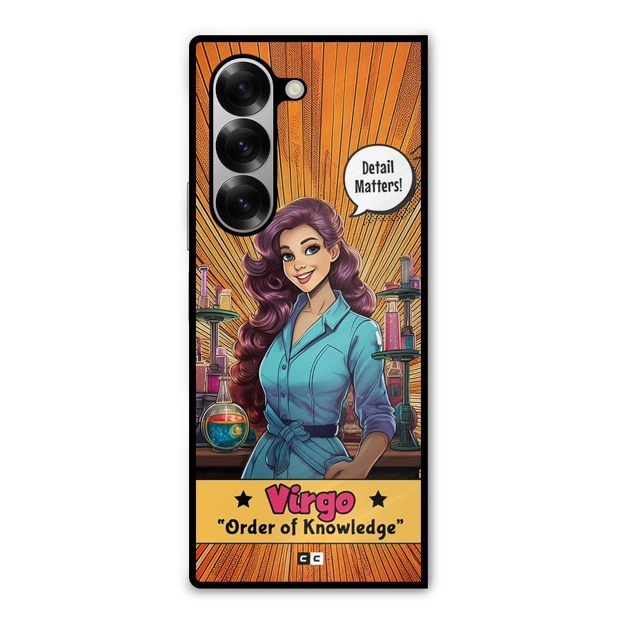 Virgo Order Metal Back Case for Galaxy Z Fold6