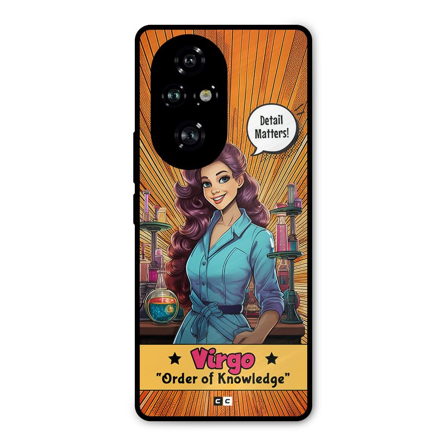Virgo Order Metal Back Case for Honor 200 Pro