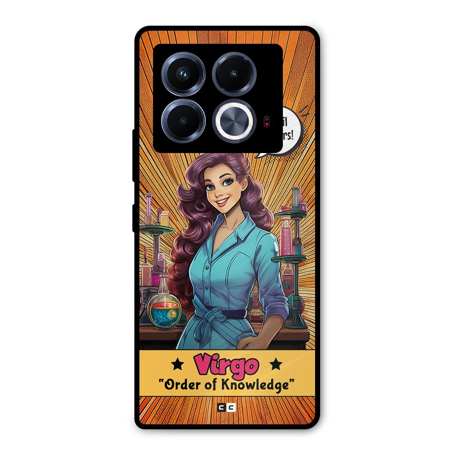 Virgo Order Metal Back Case for Infinix Note 40 5G