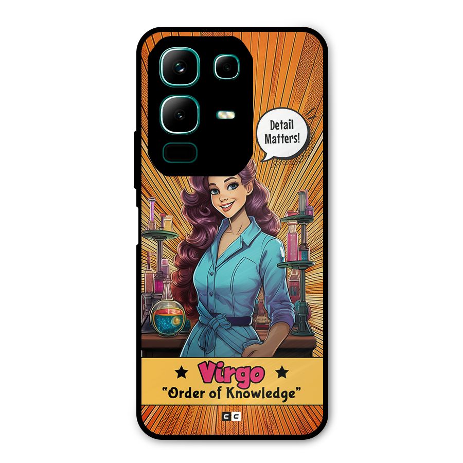 Virgo Order Metal Back Case for Infinix Note 50x