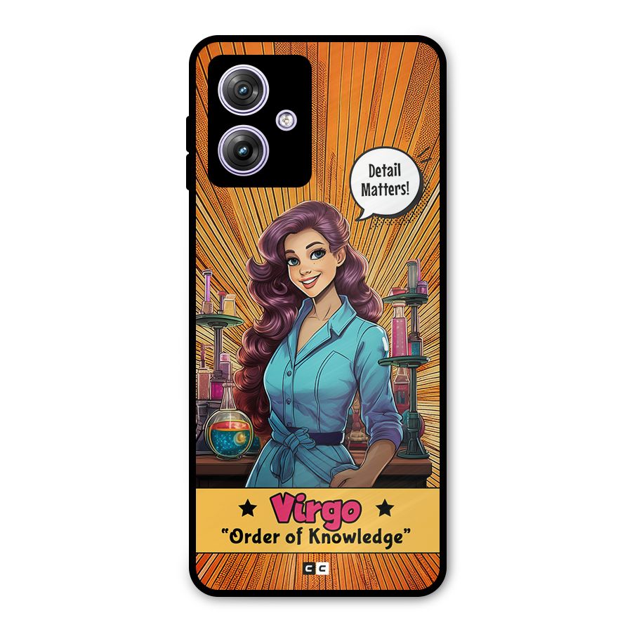 Virgo Order Metal Back Case for Moto G64