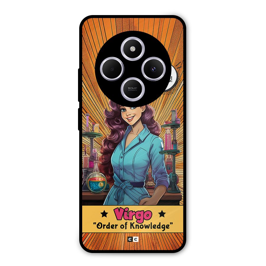 Virgo Order Metal Back Case for Poco C75 5G