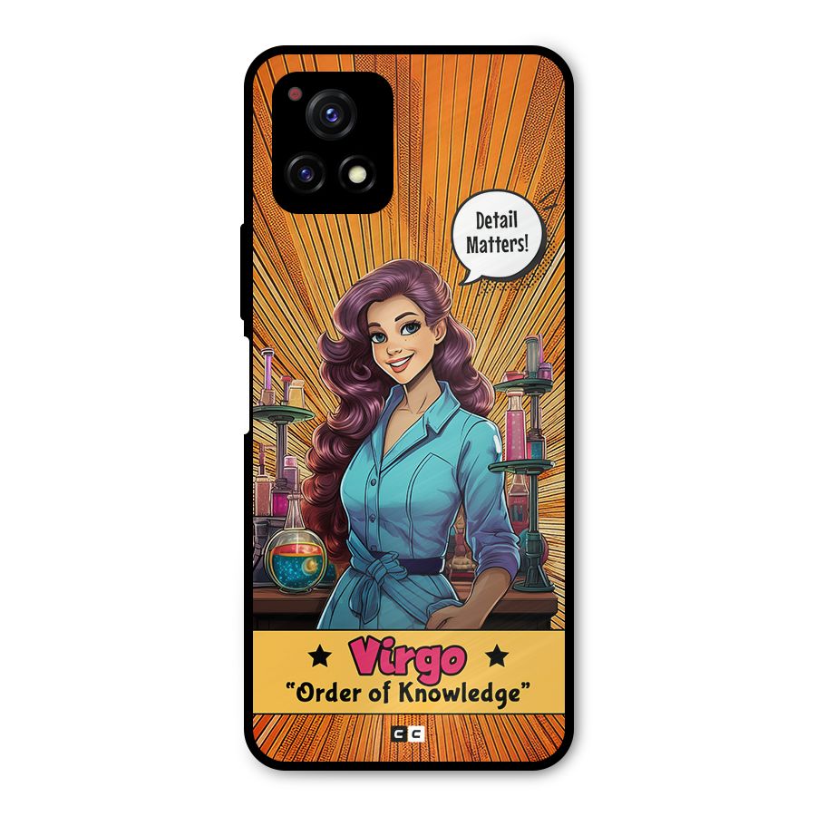 Virgo Order Metal Back Case for Vivo Y72 5G