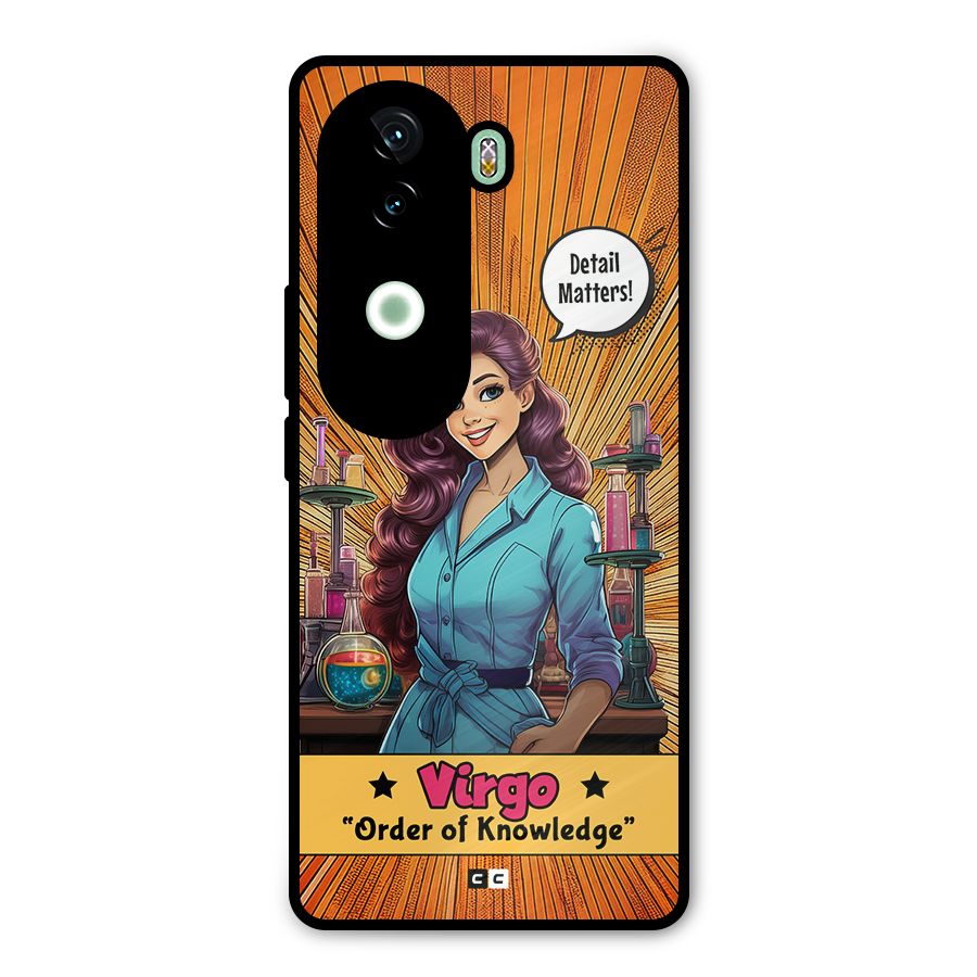 Virgo Order Metal Back Case for iQOO Z9s