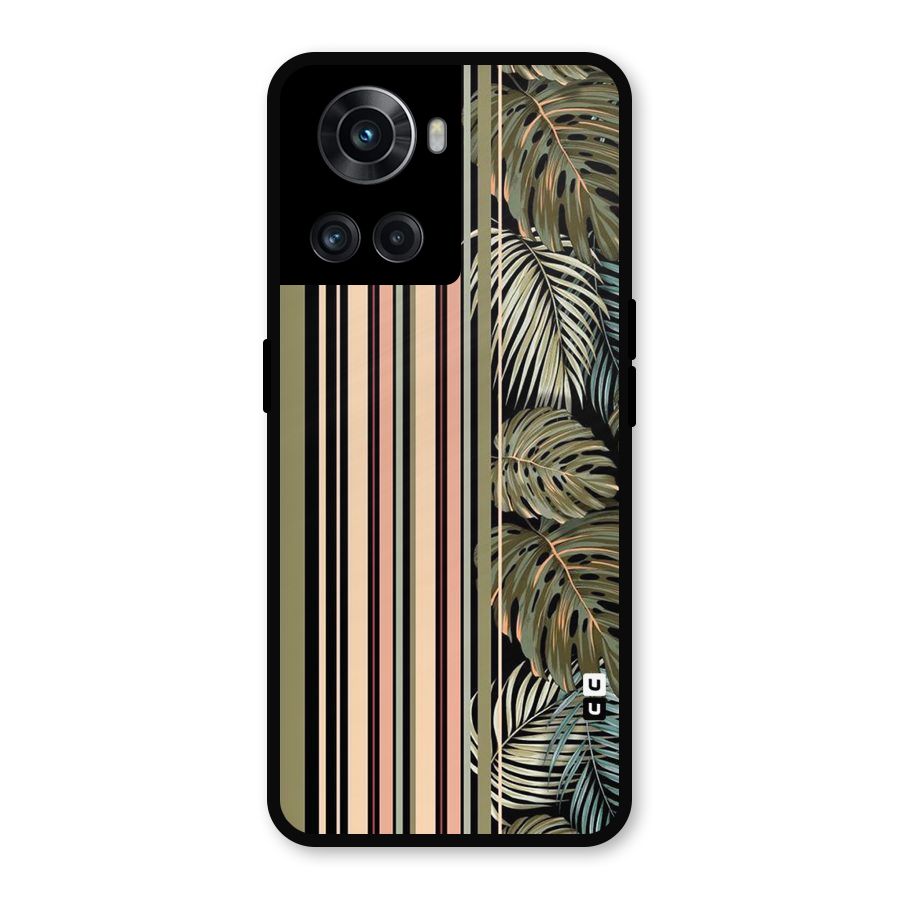 Visual Art Leafs Metal Back Case for OnePlus 10R