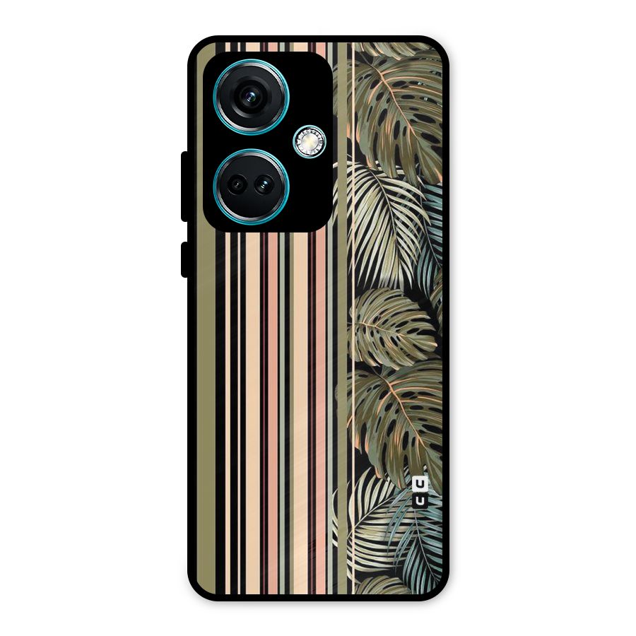 Visual Art Leafs Metal Back Case for OnePlus Nord CE 3 5G