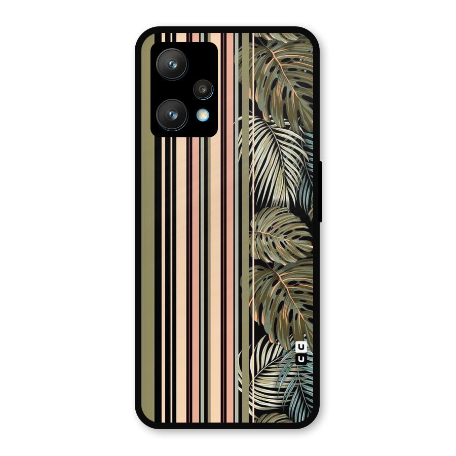 Visual Art Leafs Metal Back Case for Realme 9 Pro Plus 5G