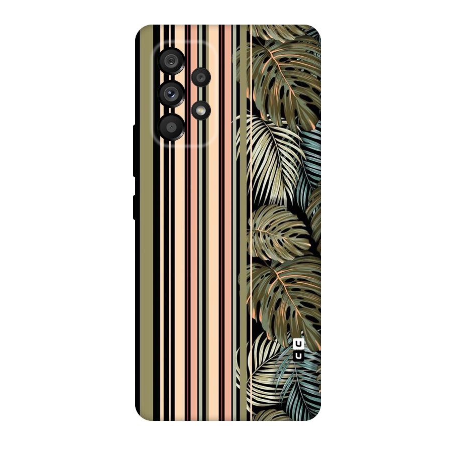 Visual Art Leafs Original Polycarbonate Back Case for Galaxy A53 5G